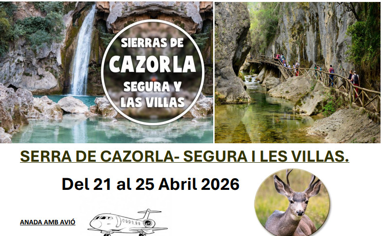 Sortida 21 al 25 d'abril