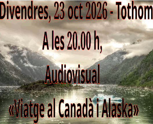 Audiovisual: Viatge al Canad&agrave; i Alaska